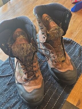 Danner Brown and Black Men's Waterproof Hunting Boots